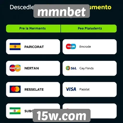Métodos de pagamento aceitos no mmnbet